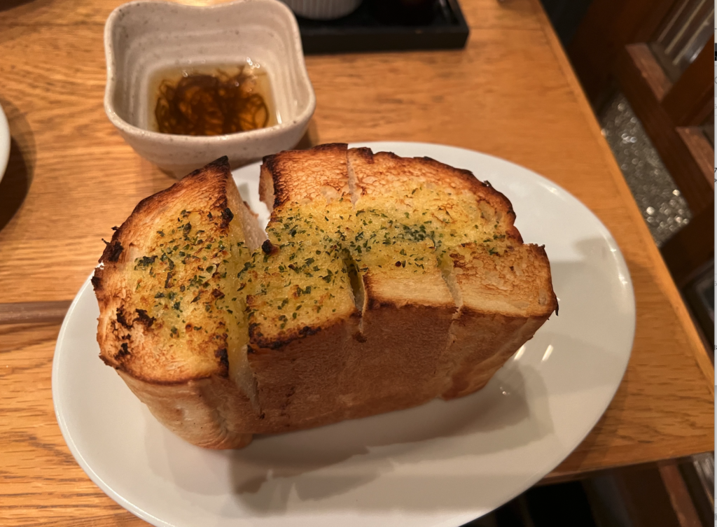 剛呑 ガーリックトースト